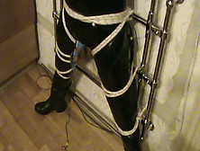 Rubberslave Gets An Electro Cbt On The Grid