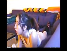 Nerdy Girl Gets Assfucked While Playing Playstation