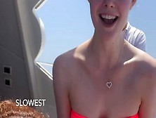 Elle Fanning - Metronome Wank Challenge