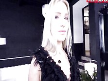 Herlimit - Angelika Grays Ukrainian Blonde Takes Two Gigantic Cocks Inside Her