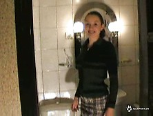 Russian Olya Piss On Casting. Avi