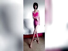 Striptease Of An Teenie-Year-Mature Chick Inside Beauty Panties