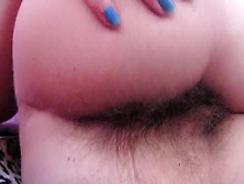 Hairy Asshole In Close Up