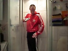 Fully Dressed In Adidas Shower