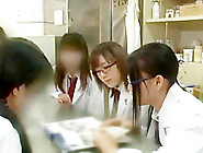 Incredible Japanese Girl Miyabi Tsukioka,  Ren Azumi In Amazing Medical,  Doggy Style Jav Scene