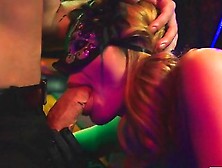 Glamour Babe With Mask Gets Fucked Deep