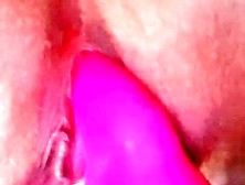 Close Up Dildo Toying With Beth