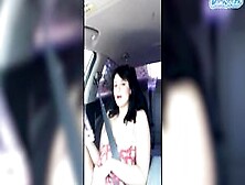 Horny College Girl Masturbates During Her Taxi Ride