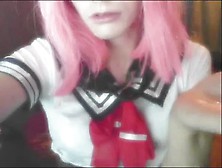 Pink-Haired Hentai Sailor T-Girl Slut Sprinky