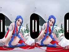 Vrcosplayxcom Fill Jinx S Pussy With Your Hard Dick Santa