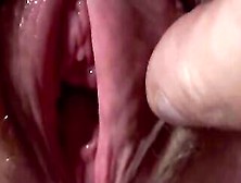 Fingering Soak Bushy Snatch Close Up American Mom Porn