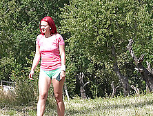 Outside Wild Fuck With A Stranger Is All That Redhead Tiffany Love Wants