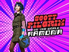 Vrcosplayx Serena Hill As Ramona Flowers Gives Scott Pilgrim The Confidence That He Needs