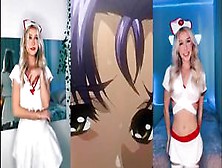 Pornstars Vs Hentai Pmv: Nurses Edition