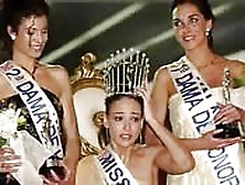 Eva Gonzalez Winning Miss Spain