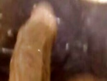 Gigantic Dick With Cum Mat Splattered With Goddess Cum Globs -Pt2