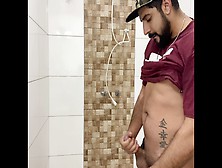 At Work Bathroom,  Arab Wank Cum,  Amateur Teen Solo Compilation