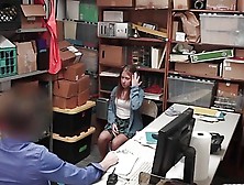 Teen Shoplifter Brooke Bliss Fucks In The Office
