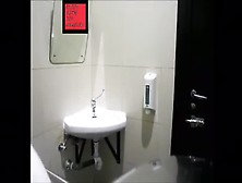 Beautiful Teen Shitting In Public Sink