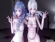 Mmd Yowane Haku And Gumimiku (Gimme That) (Submitted By Forget Skyrim. )