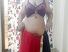 Horny Indian Naughty Bride Getting Ready For Her Suhaagrat