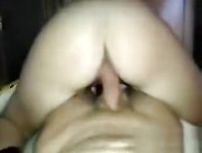 Fat Ass Girl Reverse Cowgirl Up Close
