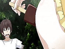 Teeny Caught Masturbating With Ice Cream In Public | Anime