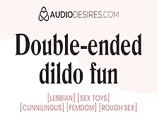 Trying Out A Strapless Strapon With My Gf [Audio Sex Stories] [Lesbian] [Femdom]