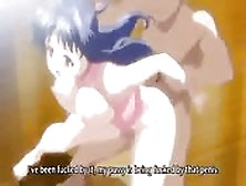 Blue Haired,  Big Boobed Anime Slut Gets Nailed