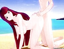Naruto Mother Kushima Love Anal Sex On The Beach