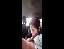 Nice Girl Giving Me A Kiss In The Car