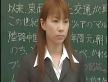 A Lovely Japanese Female Teacher Bukkake
